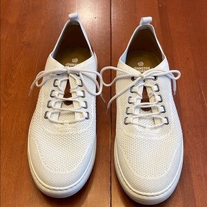 Johnston & Murphy Knit Sneakers – Size 12 (White, Brand New Never Worn)